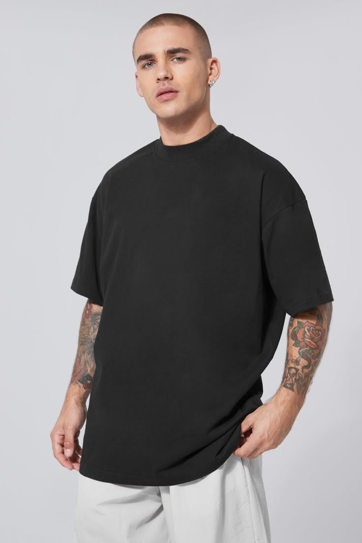 Classic Black Oversized Tshirt