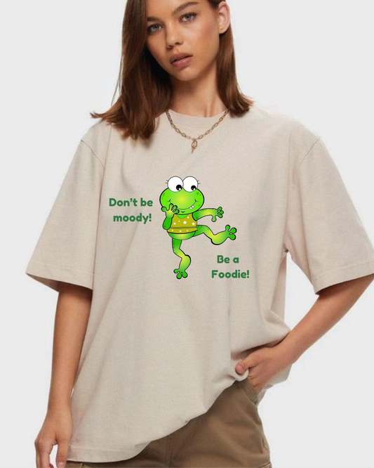 Oversize Beige premium Tshirt Women