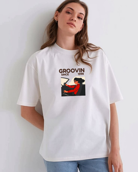 Groovin Premium oversize Tshirt for women