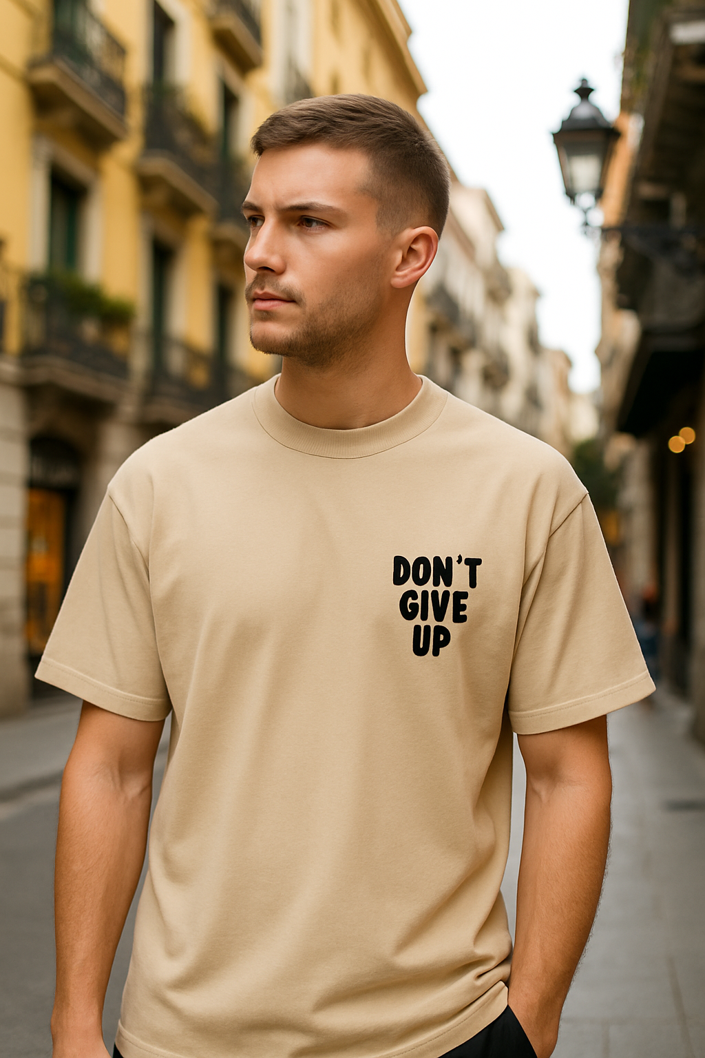 Don't give up Premium Oversized tshirt