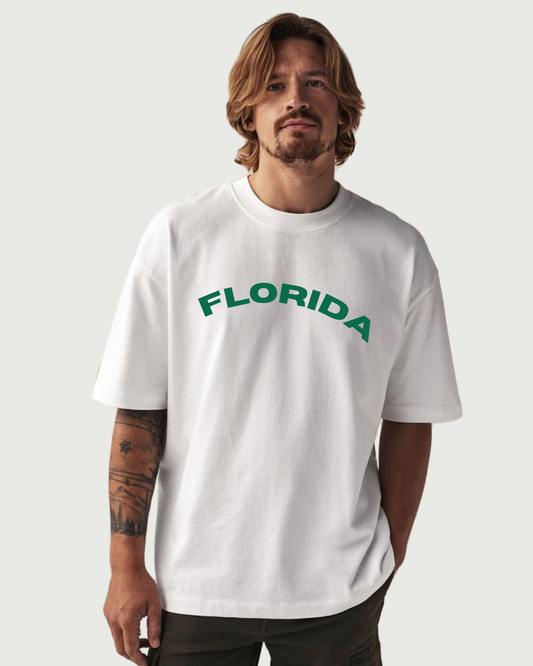 Florida Men's Oversized round neck T-shirt