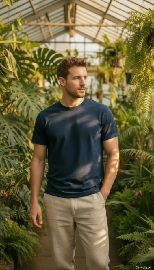 Classic Navy Blue T-shirt