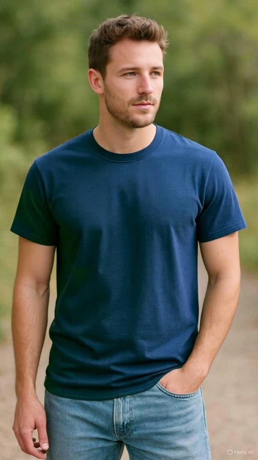 Classic Navy Blue T-shirt
