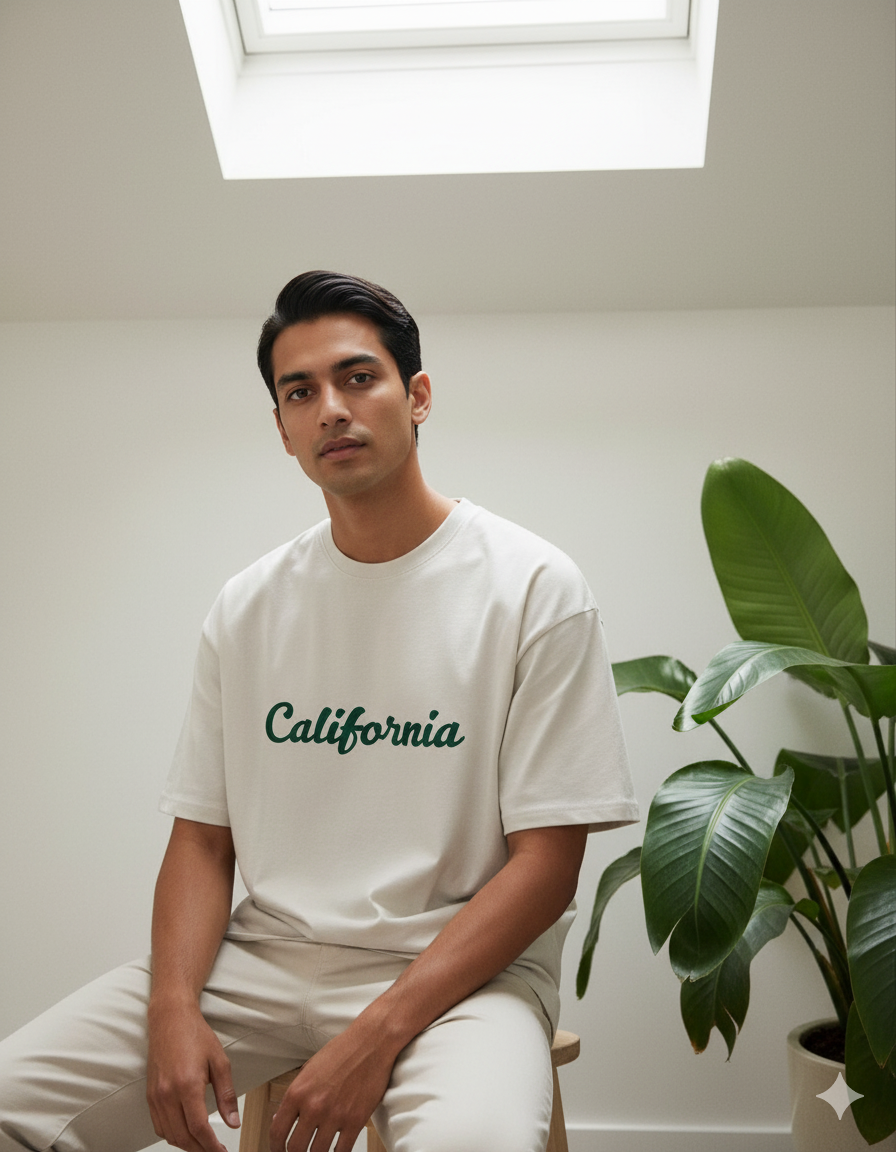 California Men's oversized T-shirt