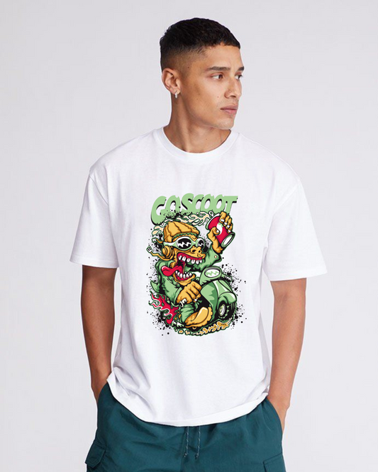 Go scoot premium oversized tshirt