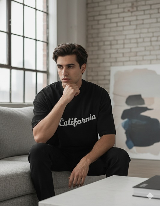 California Men's oversized T-shirt
