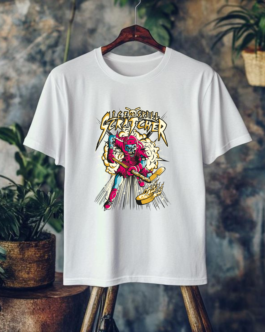 Ice Skull premium oversized tshirt